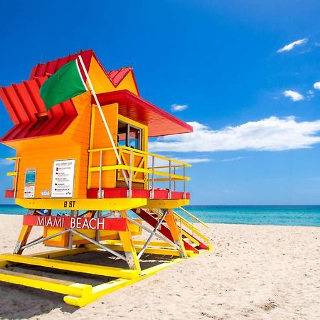 South Beach 2 Bedroom Family & Pet Friendly Apartment With Balcony & Free Parking Miami Beach Exteriér fotografie
