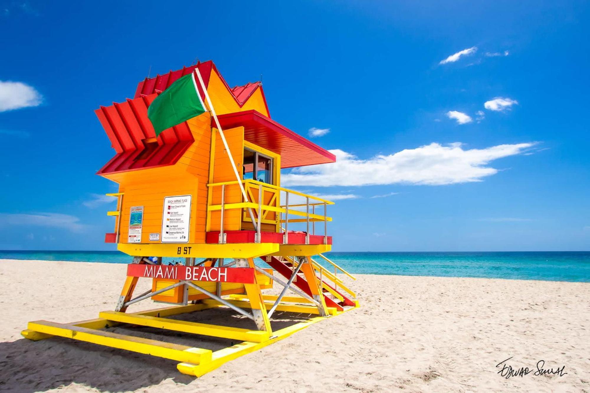 South Beach 2 Bedroom Family & Pet Friendly Apartment With Balcony & Free Parking Miami Beach Exteriér fotografie